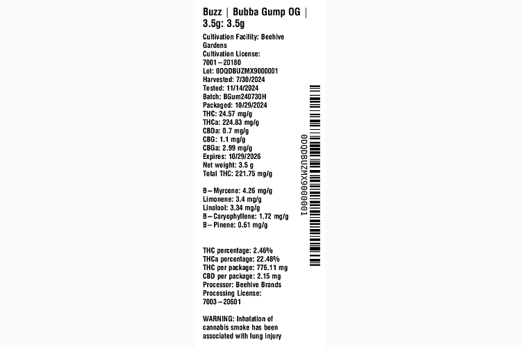 Bubba Gump OG by Buzz