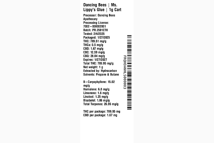 Ms. Lippy's Glue by Dancing Bees Apothecary