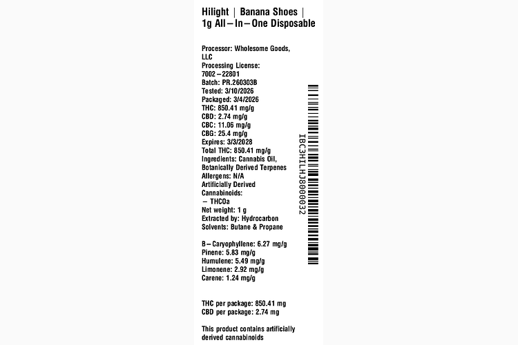 Banana Shoes All-in-One by Hilight