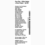 Glitter Apples x Green Dragon by Pure Plan