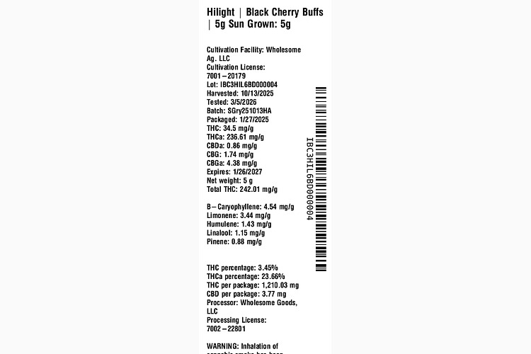 Black Cherry Buffs by Hilight