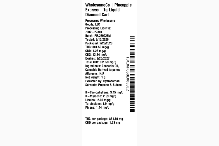 Pineapple Express by WholesomeCo