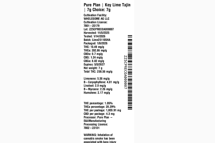 Key Lime Tajin by Pure Plan