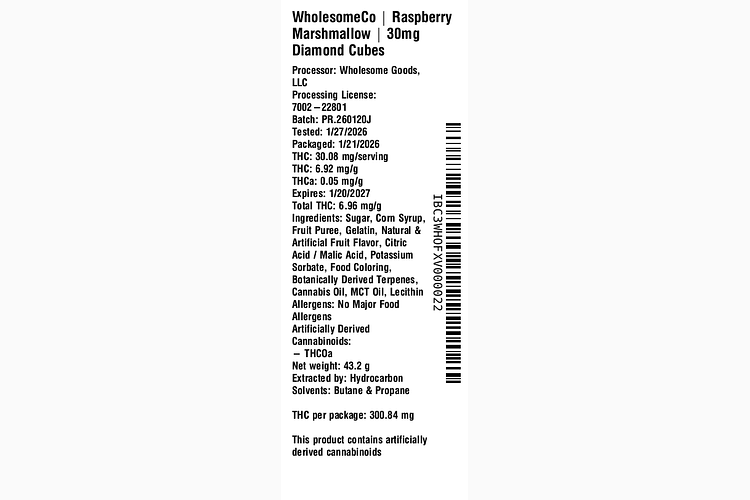 Raspberry Marshmallow by WholesomeCo