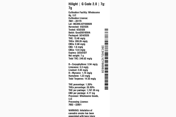 G Code 2.0 by Hilight