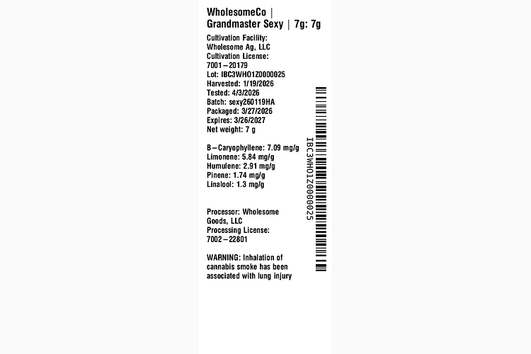 Grandmaster Sexy by WholesomeCo