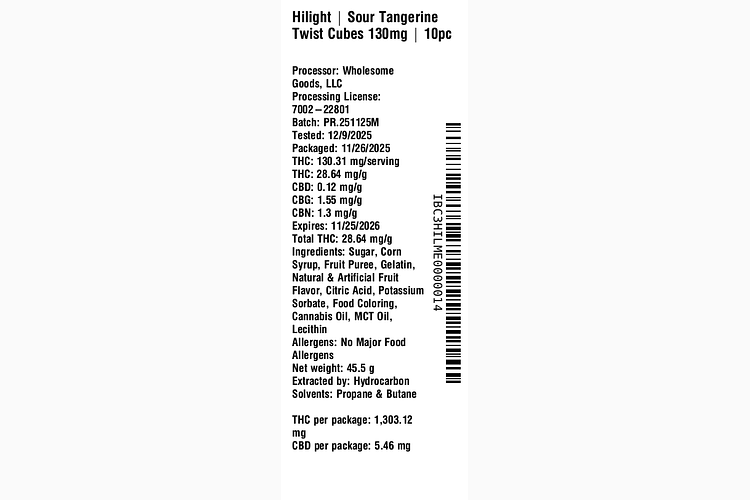 Sour Tangerine Twist by Hilight