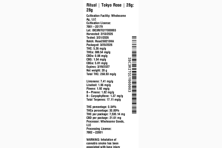 Tokyo Rose by Ritual