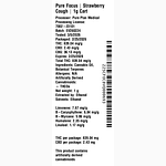 Strawberry Cough by Pure Plan