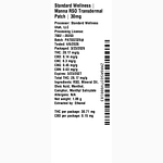 Manna RSO Transdermal Patch Single by The Standard