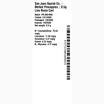 Melted Pineapples by San Juan Squish Co.