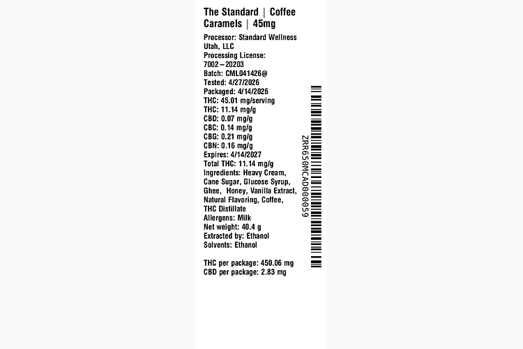 Coffee Caramels by The Standard