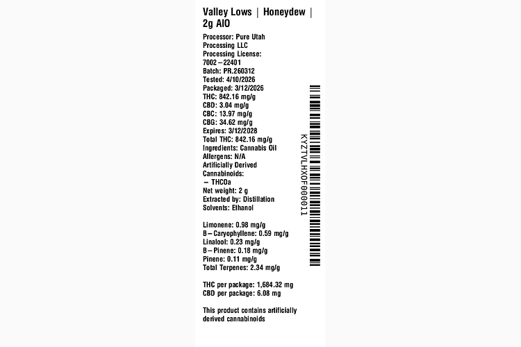 Honeydew by Valley Lows