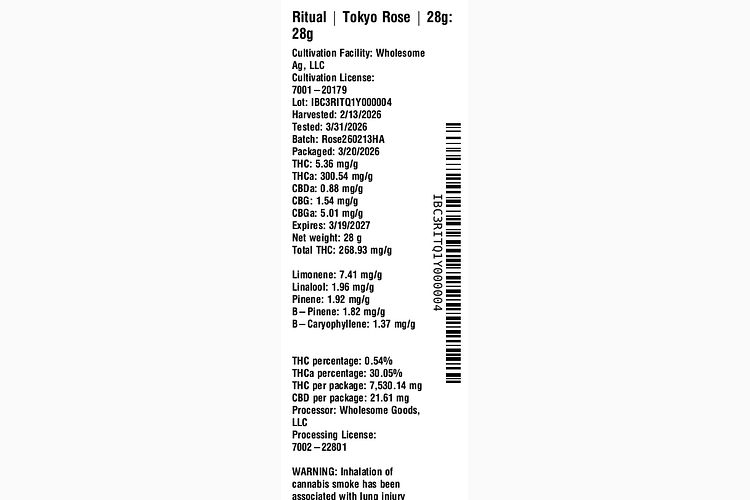 Tokyo Rose by Ritual