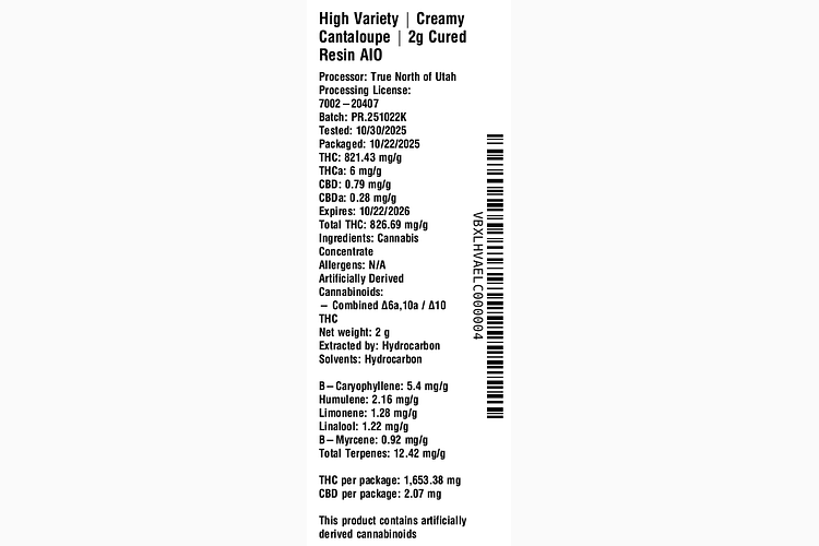 Creamy Cantaloupe by High Variety