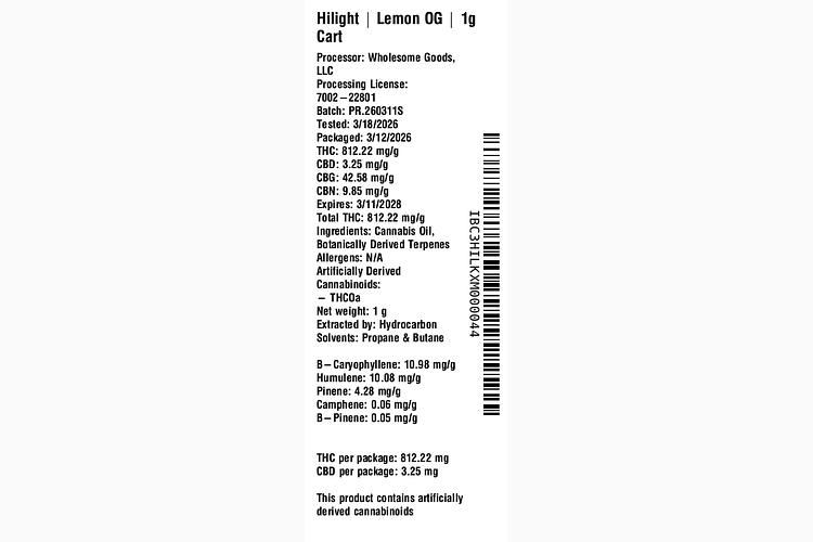 Lemon OG by Hilight
