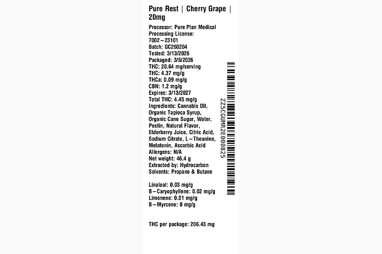 Cherry Grape by Pure Plan