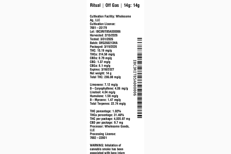 Off Gas by Ritual