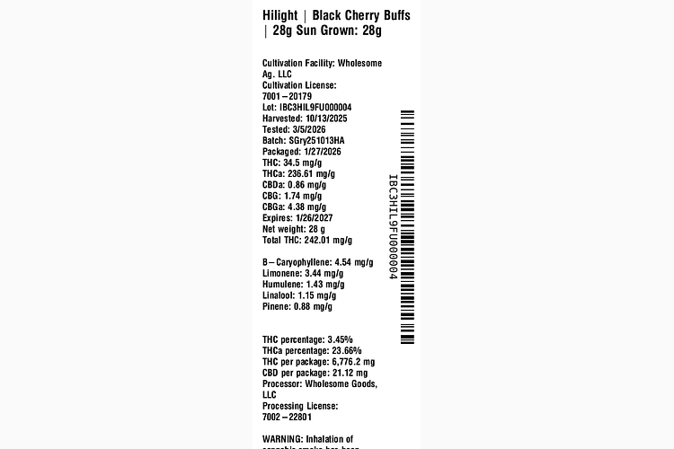 Black Cherry Buffs by Hilight