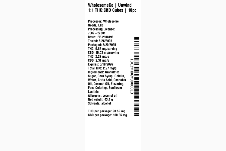 Unwind by WholesomeCo