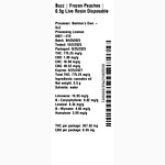 Frozen Peaches by Buzz