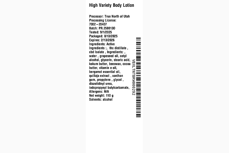 Body Lotion by High Variety