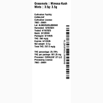 Mimosa Kush Mints by Grassroots