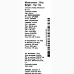 Dirty Burger by WholesomeCo