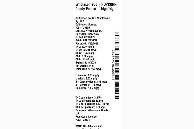 Candy Fusion by WholesomeCo