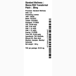 Manna RSO Transdermal Patch Single by The Standard