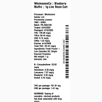 Blueberry Muffin by WholesomeCo