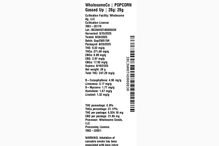 Gassed Up by WholesomeCo