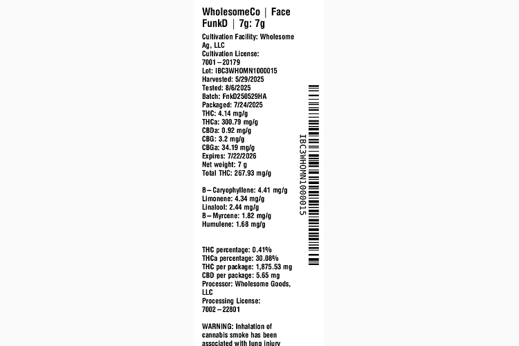 Face FunkD by WholesomeCo