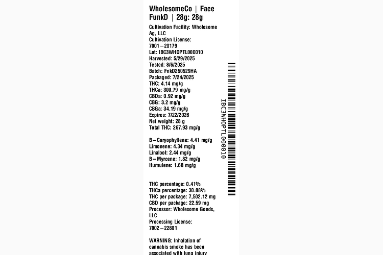 Face FunkD by WholesomeCo