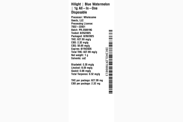 Blue Watermelon All-In-One by Hilight