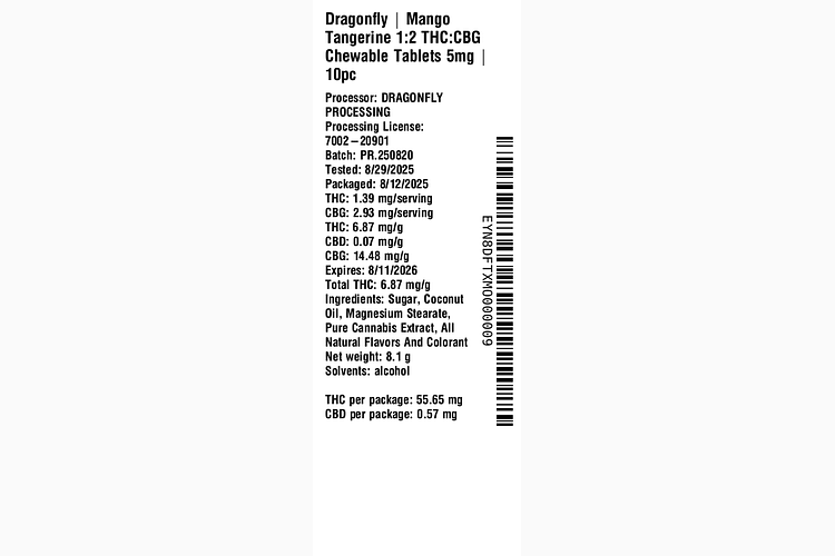 Mango Tangerine by Dragonfly