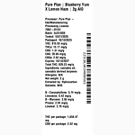 Blueberry Yum X Lemon Haze by Pure Plan