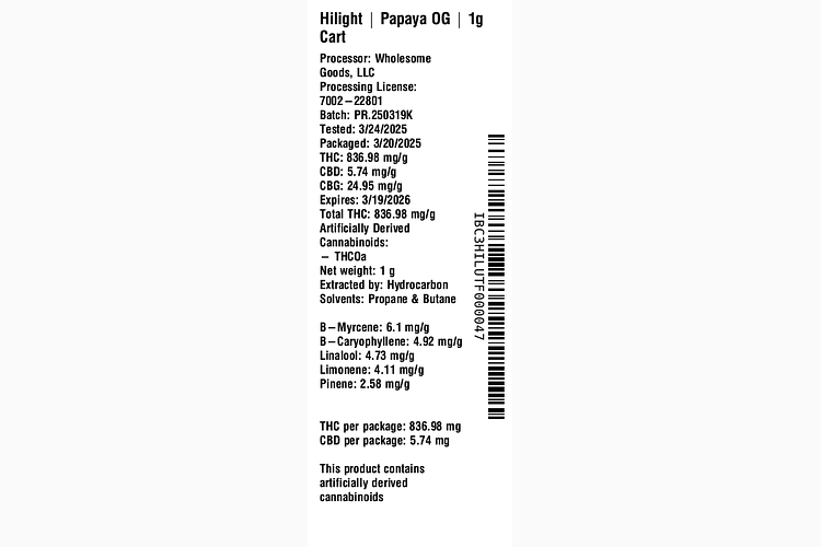 Papaya OG by Hilight