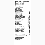 Super Sour Diesel by Valley Lows