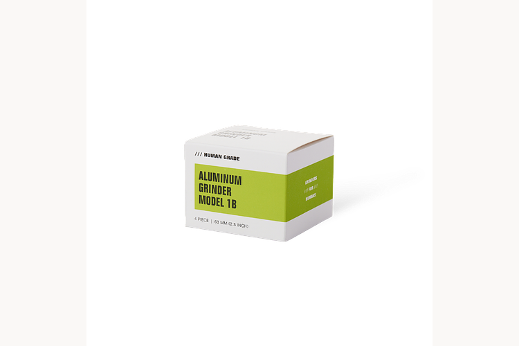 Model 1B 2.5” 4 Piece Grinder by Human Grade