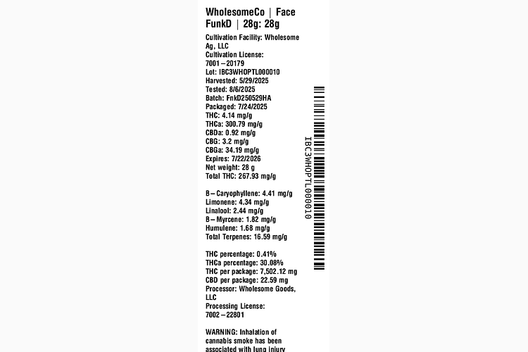 Face FunkD by WholesomeCo