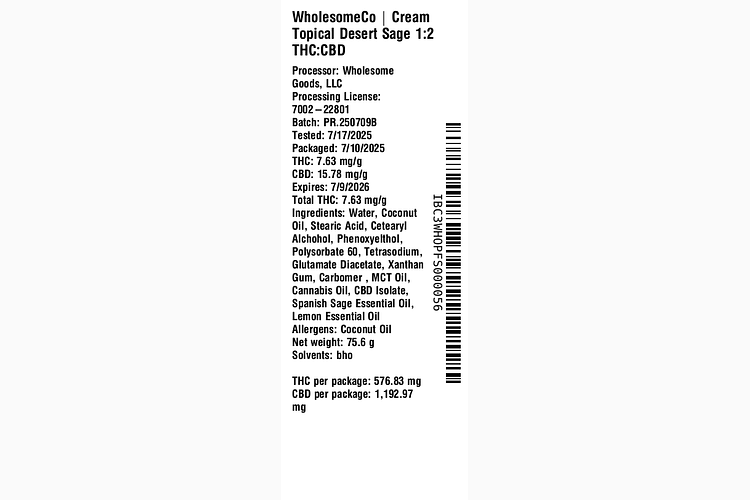 Desert Sage by WholesomeCo