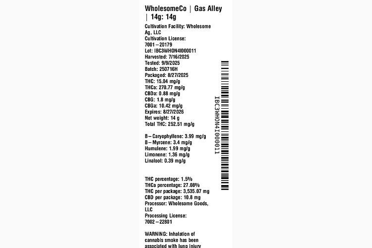 Gas Alley by WholesomeCo