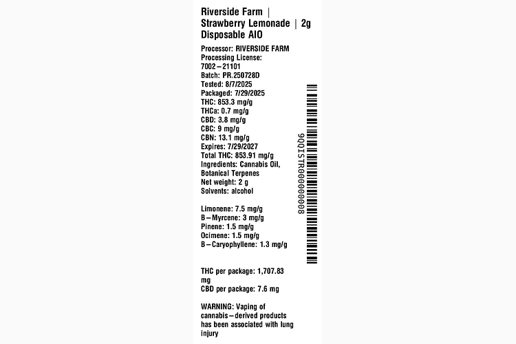 Strawberry Lemonade by Riverside Farm