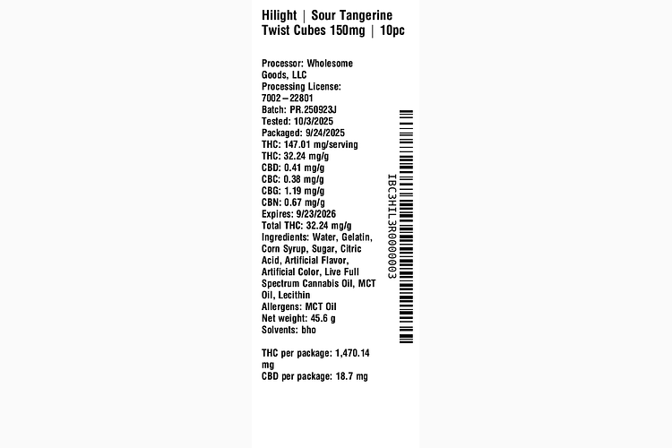 Sour Tangerine Twist by Hilight