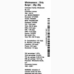 Dirty Burger by WholesomeCo