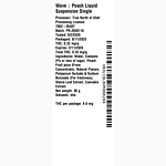 Peach Liquid Suspension by Wave