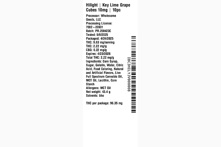 Key Lime Grape by Hilight