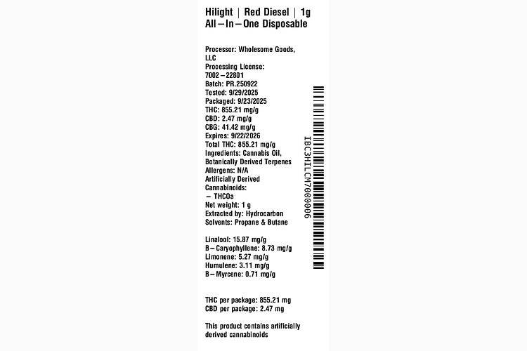 Red Diesel All-In-One by Hilight