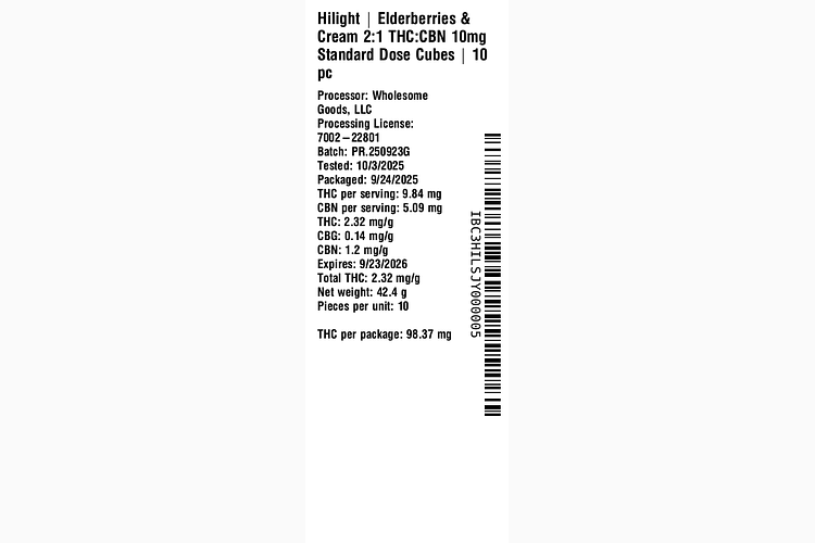 Elderberries & Cream by Hilight